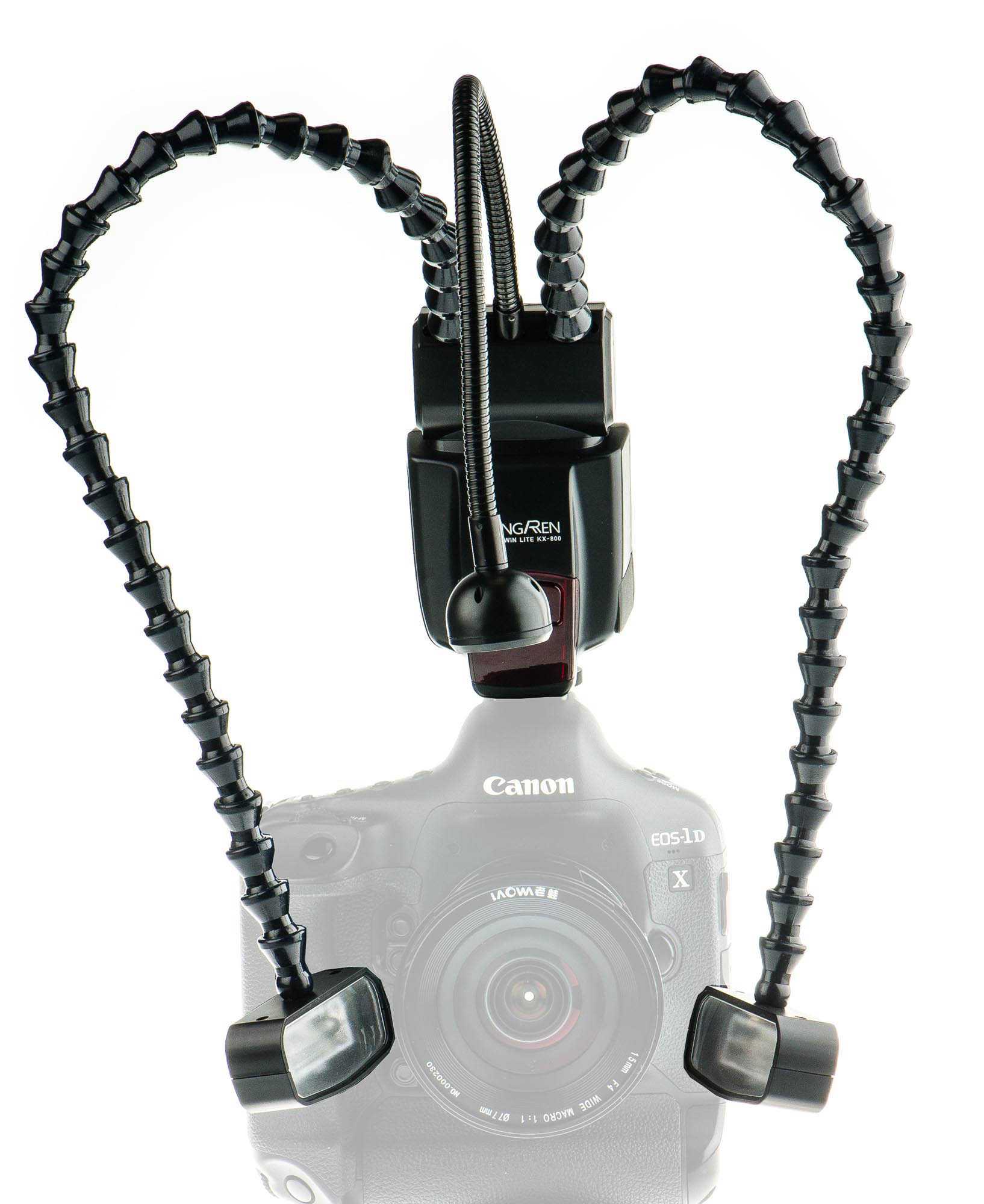 Macroflitser Twin Flash KX-800 - Afbeelding 3