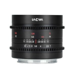 9mm T2.9 Zero-D Cine Lens - Fuji X