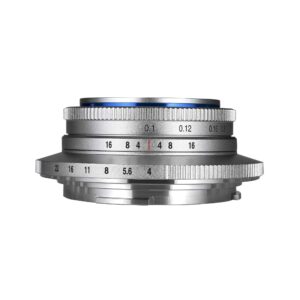 10mm f/4 Cookie Canon RF (zilver)