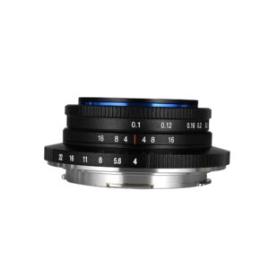 10mm f/4 Cookie L-mount (zwart)