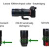 Lensvoet / lensgondel / statiefgondel voor 100mm f/2.8 2X - Afbeelding 2