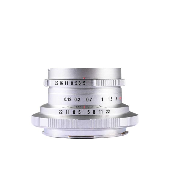 15mm f/5 Cookie FF L-mount (zilver)