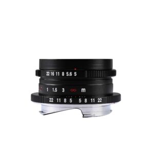 15mm f/5 Cookie FF Leica M (zwart)