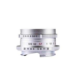 15mm f/5 Cookie FF Leica M (zilver)