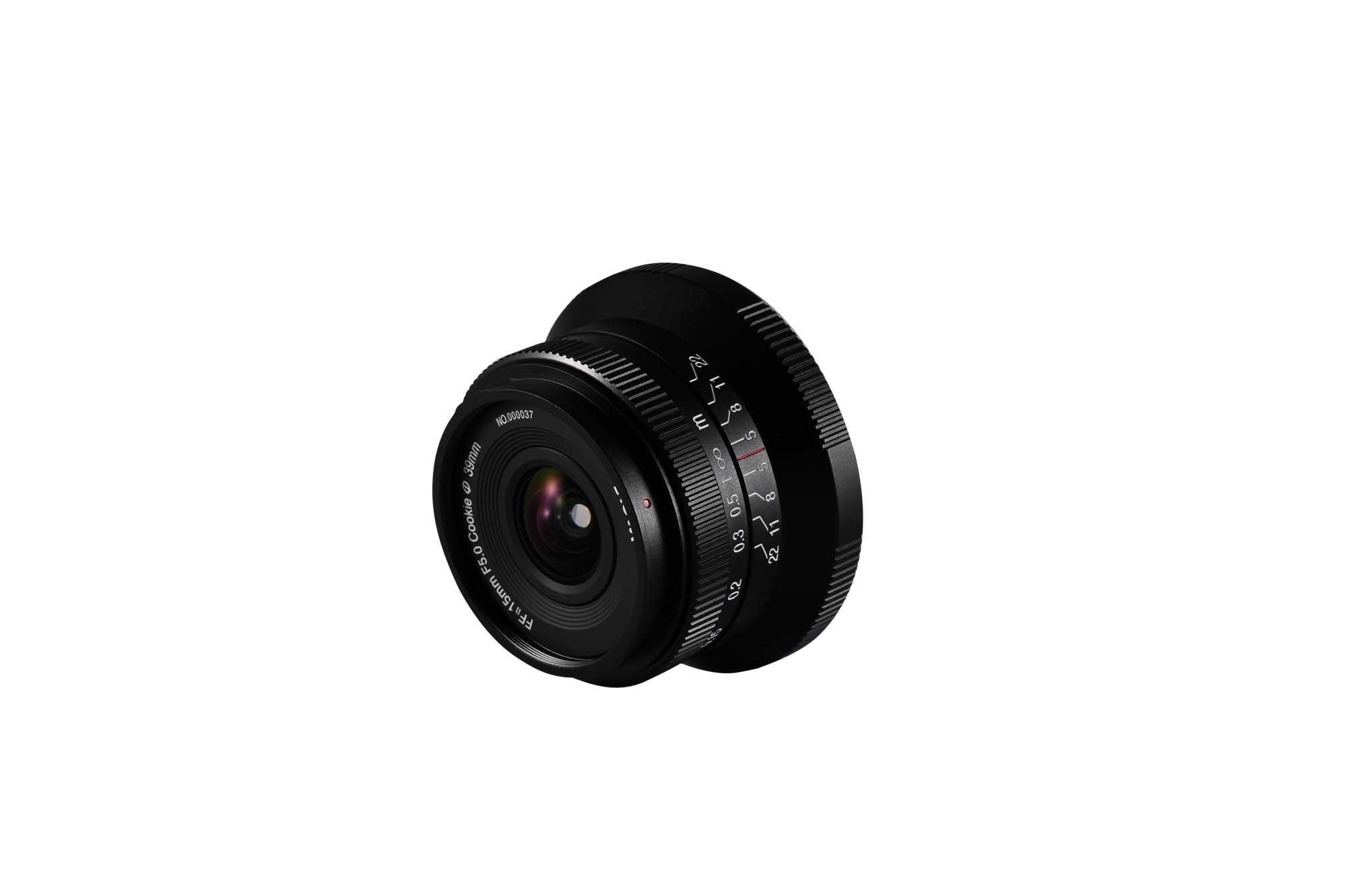 15mm f/5 Cookie FF Sony FE (zwart) - Afbeelding 2
