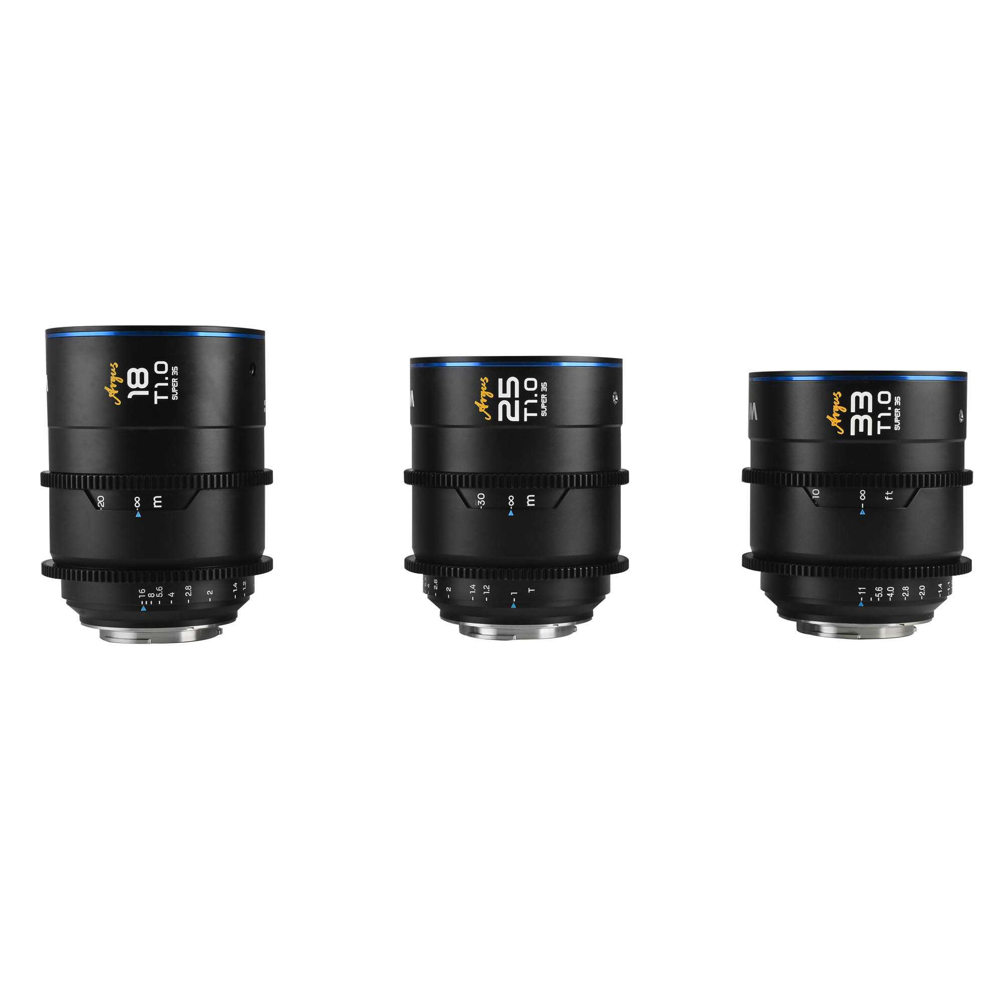 Argus S35 Cine 3-Lens Bundle (18mm,25mm,33mm) Nikon Z