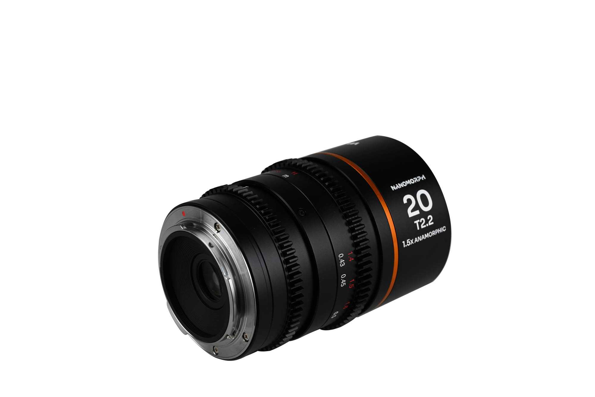 Nanomorph 20mm T2.2 1.5X MFT (Amber) MFT - Afbeelding 4
