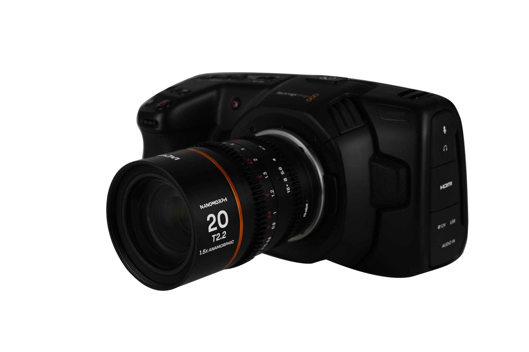 Nanomorph 20mm T2.2 1.5X MFT (Amber) MFT - Afbeelding 5