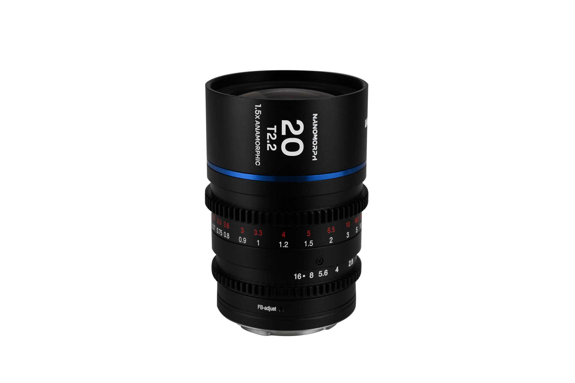 Nanomorph 20mm T2.2 1.5X MFT (Blue) MFT - Afbeelding 2