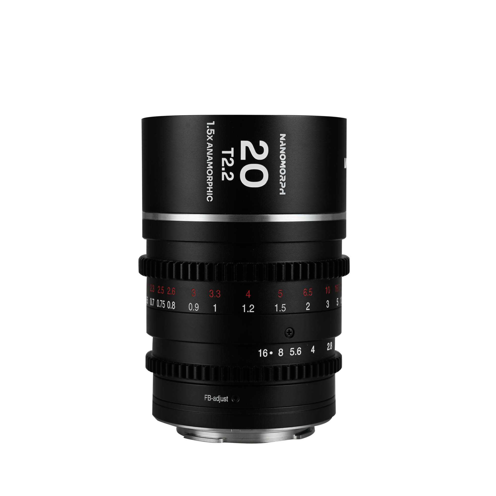 Nanomorph 20mm T2.2 1.5X MFT (Silver) MFT