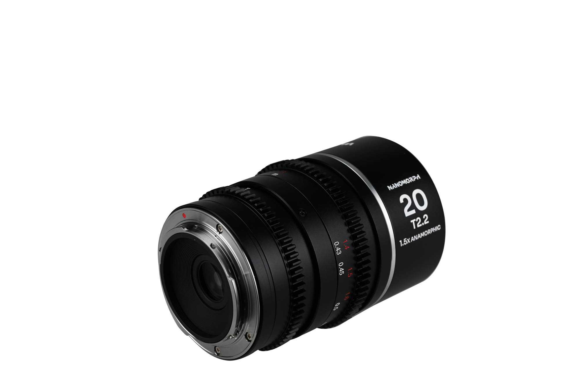 Nanomorph 20mm T2.2 1.5X MFT (Silver) MFT - Afbeelding 3