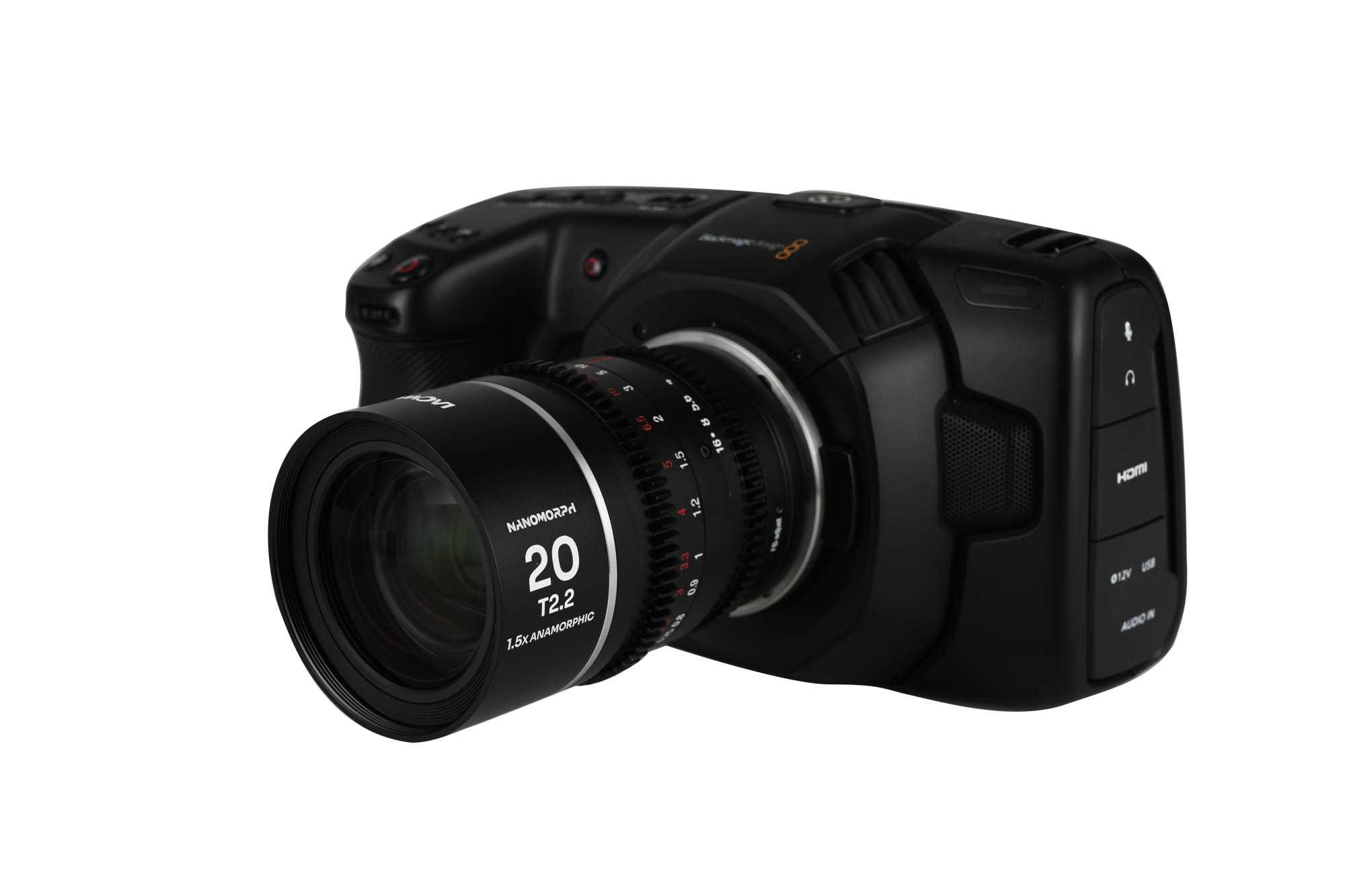 Nanomorph 20mm T2.2 1.5X MFT (Silver) MFT - Afbeelding 5