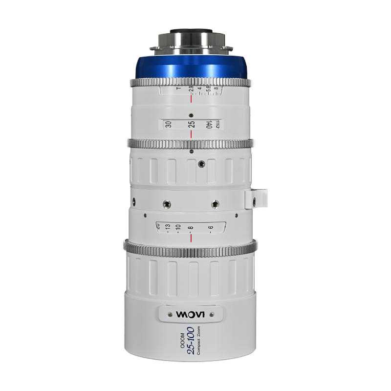 OOOM 25-100mm T2.9 Zero-D Cine lens White - Afbeelding 2