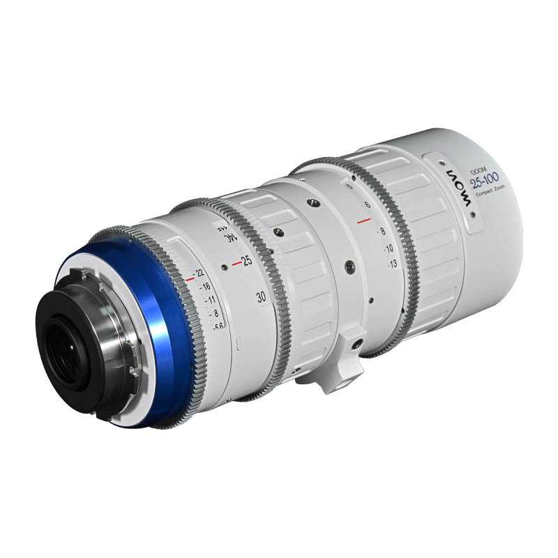 OOOM 25-100mm T2.9 Zero-D Cine lens White - Afbeelding 4