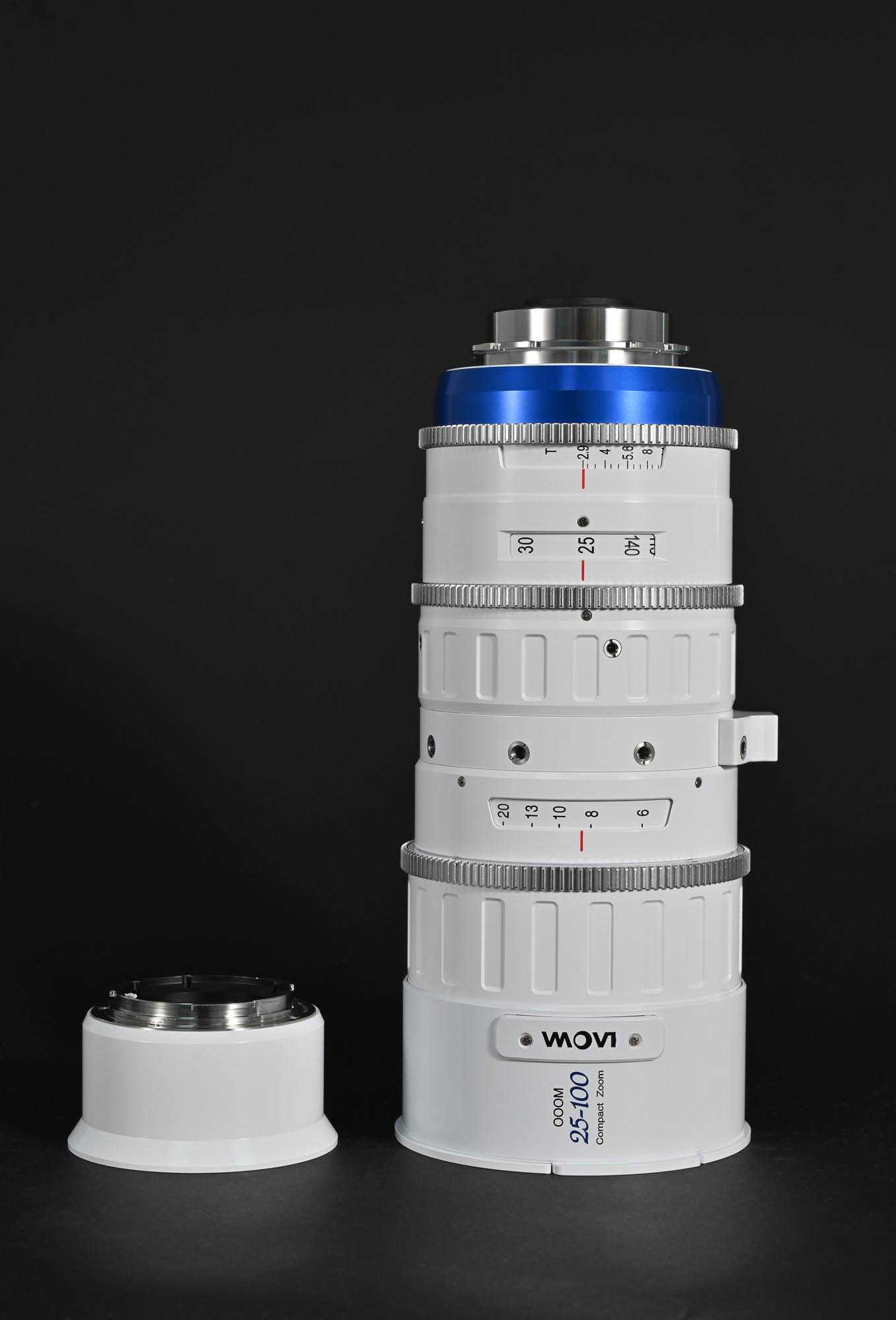 OOOM 25-100mm T2.9 Zero-D Cine lens White - Afbeelding 5