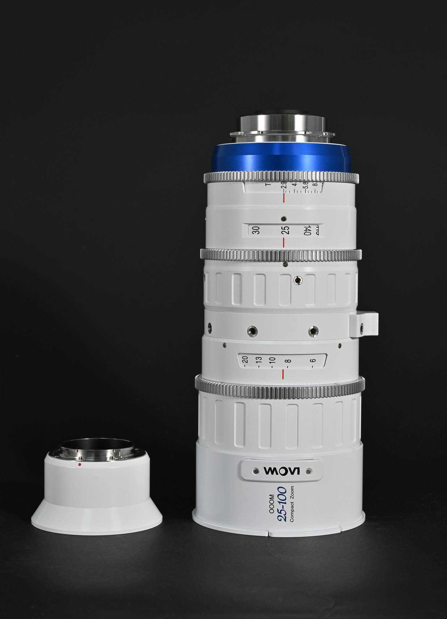 OOOM 25-100mm T2.9 Zero-D Cine lens White - Afbeelding 7