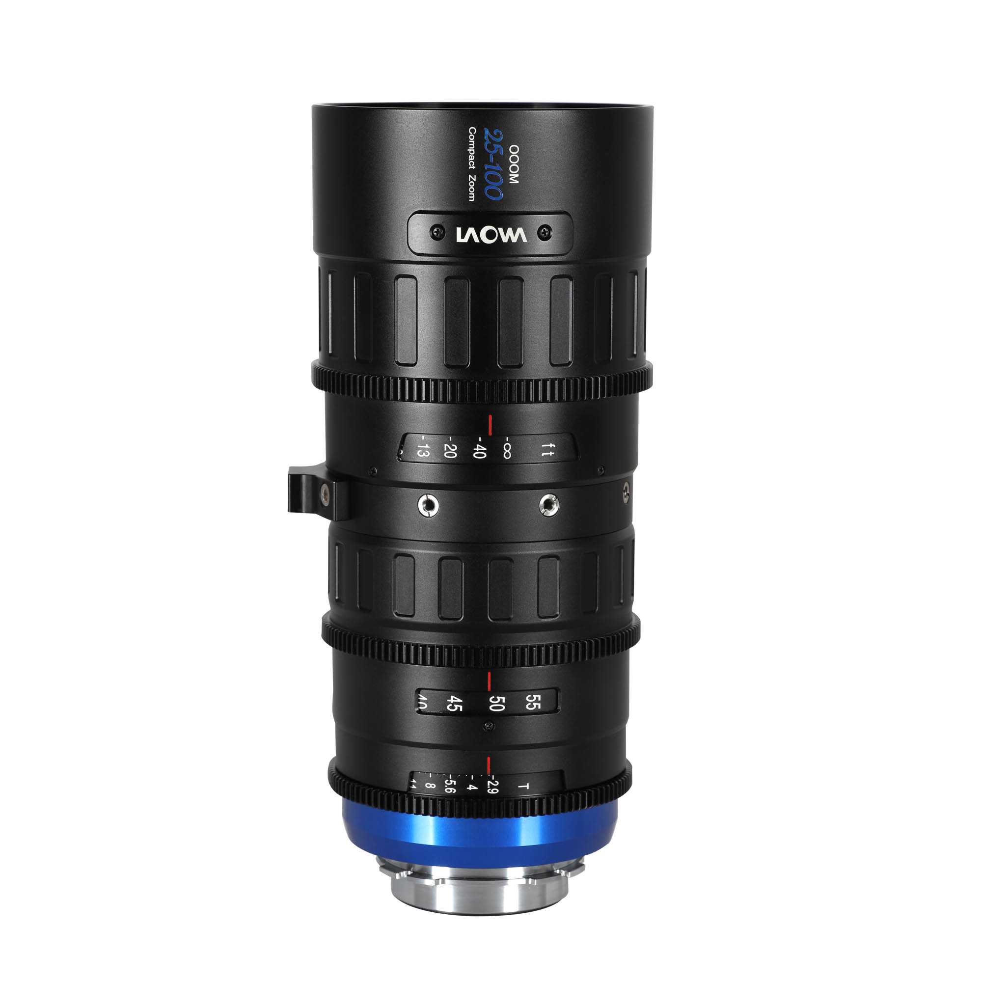 OOOM 25-100mm T2.9 Zero-D Cine lens Black