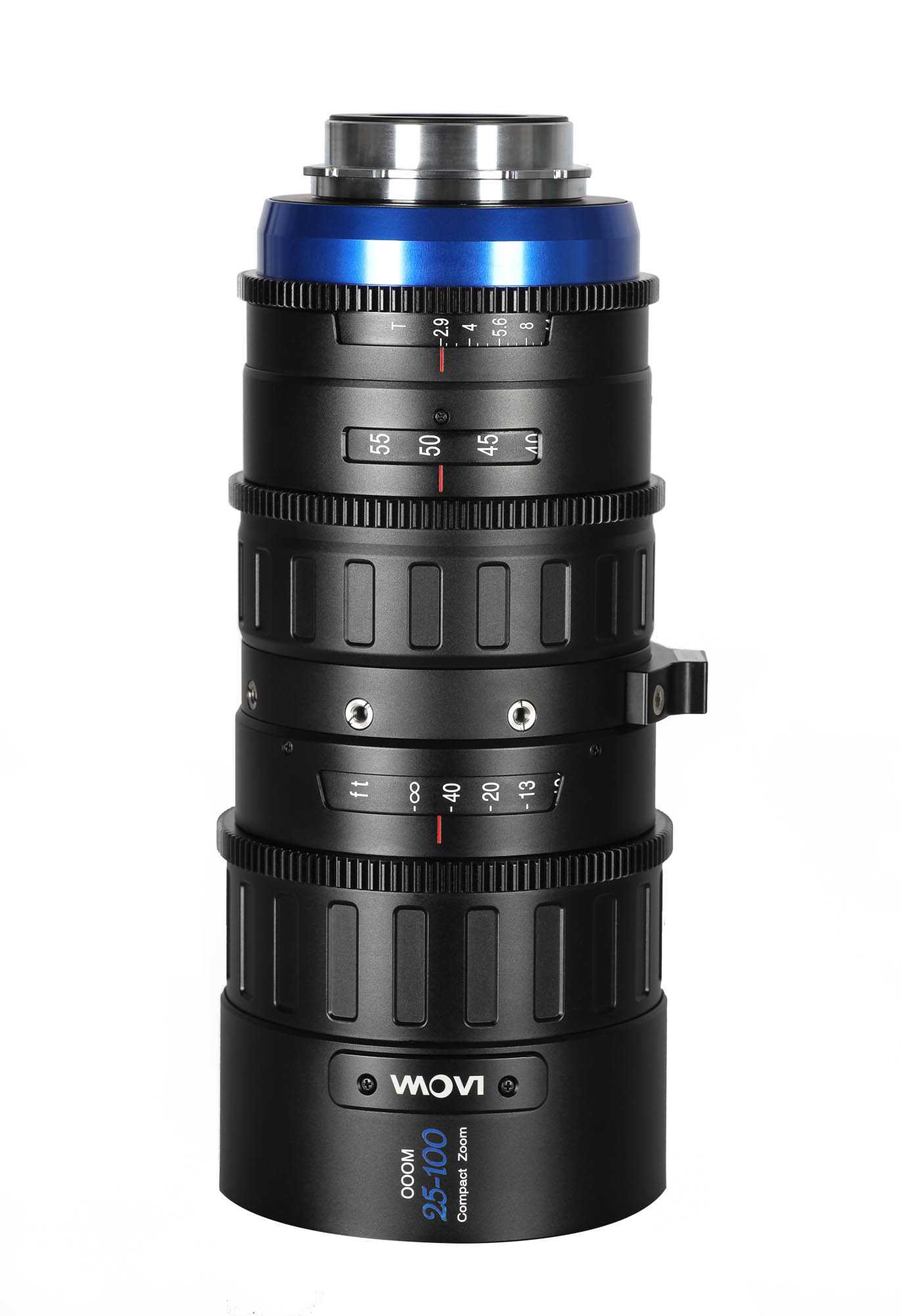 OOOM 25-100mm T2.9 Zero-D Cine lens Black - Afbeelding 2