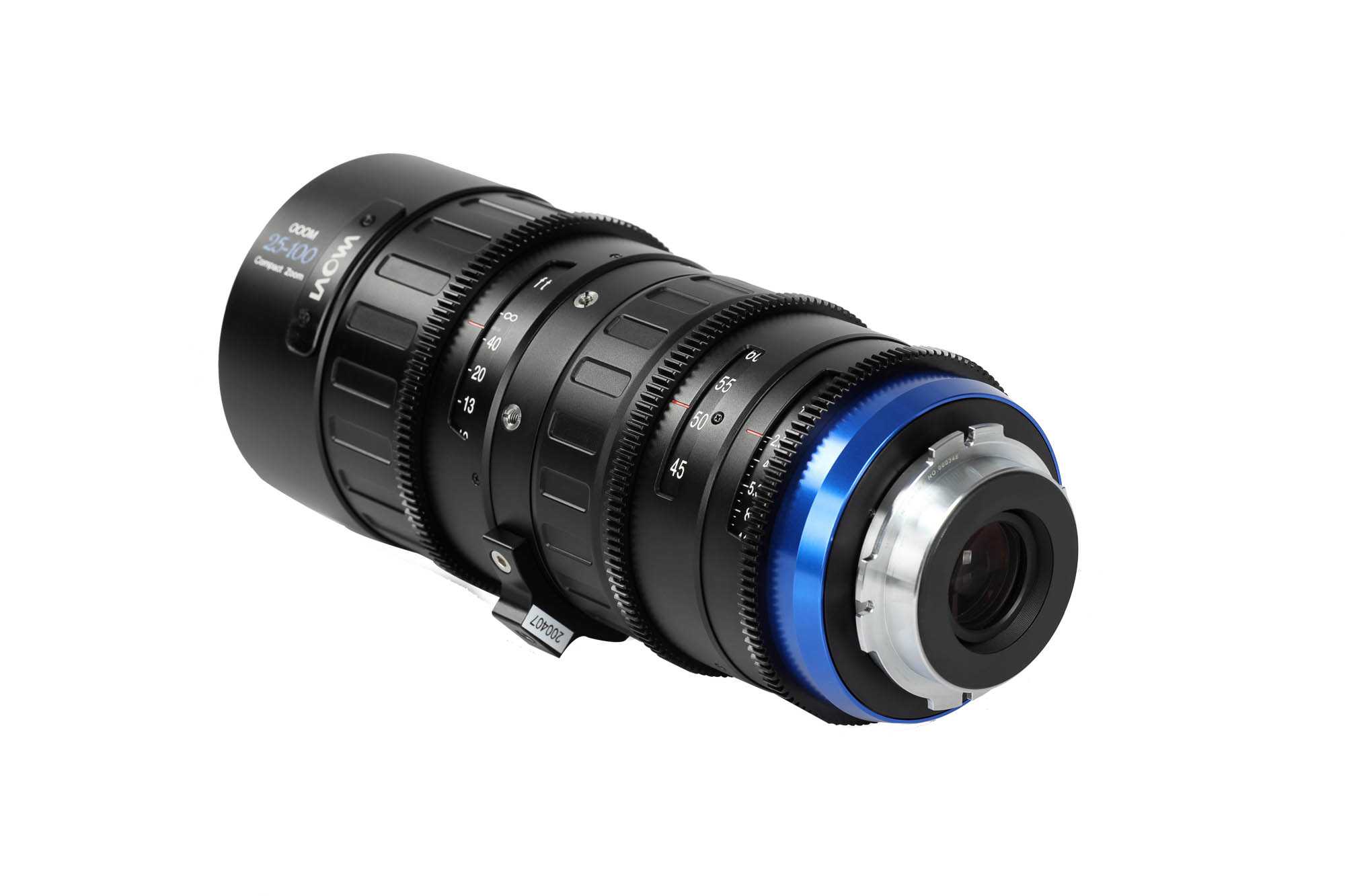 OOOM 25-100mm T2.9 Zero-D Cine lens Black - Afbeelding 3