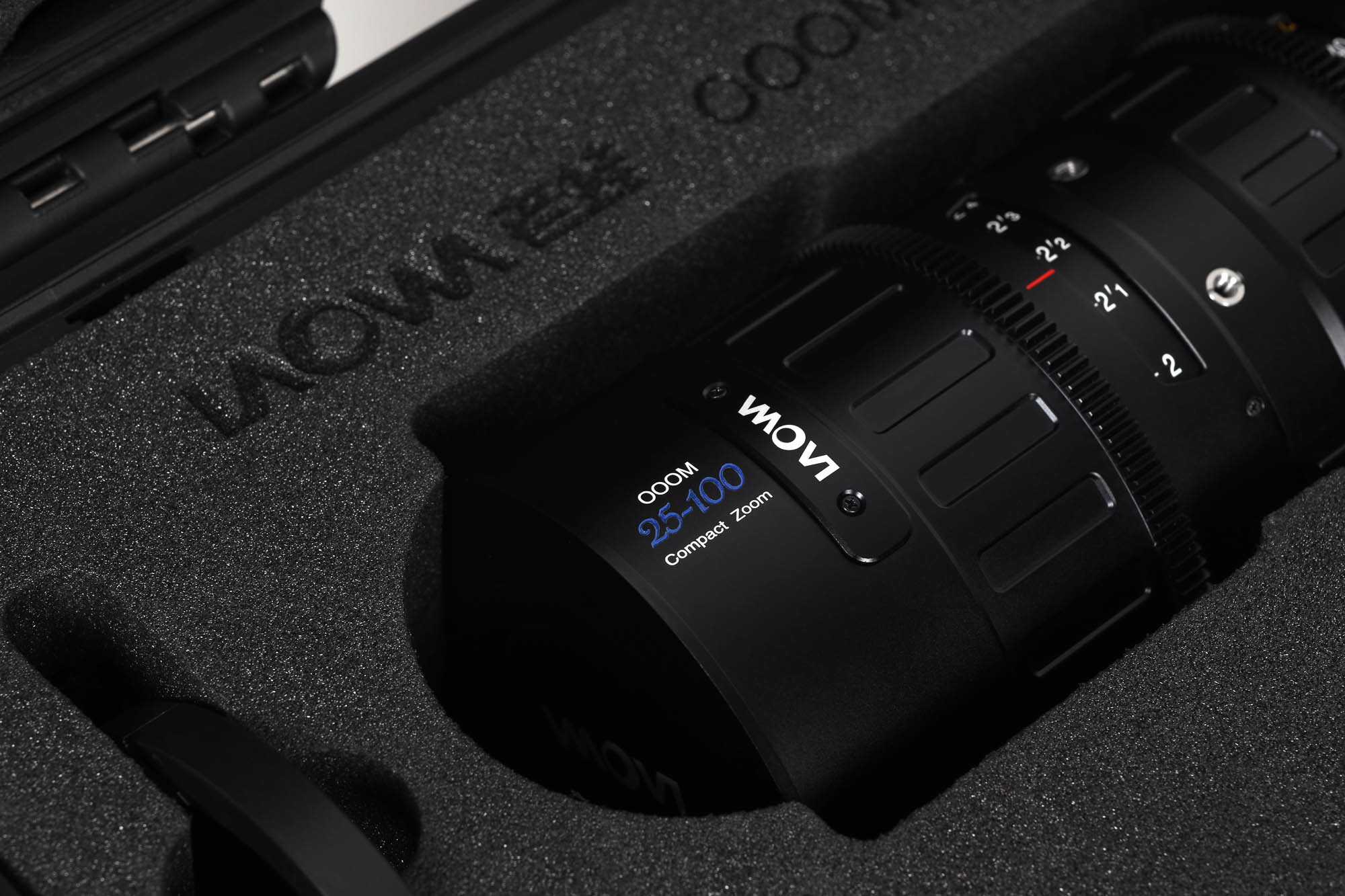 OOOM 25-100mm T2.9 Zero-D Cine lens Black - Afbeelding 5