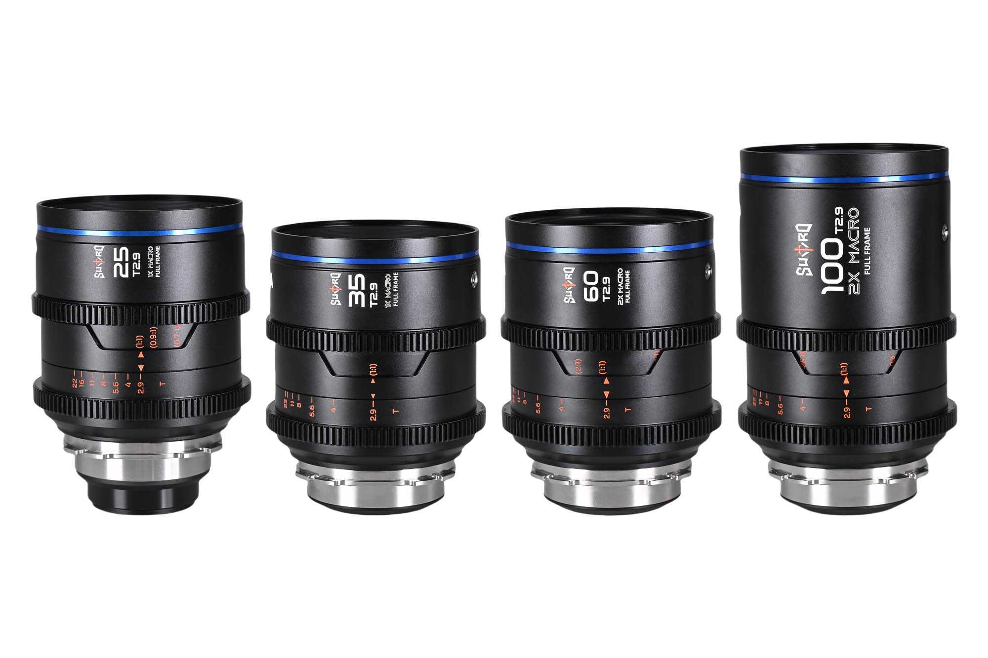 Sword Cine 4-Lens Bundle (25,35,60,100mm) Arri PL