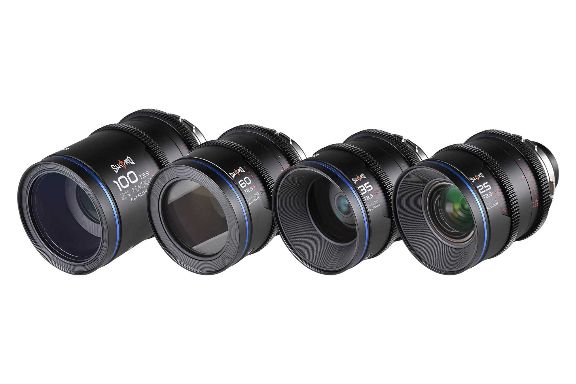 Sword Cine 4-Lens Bundle (25,35,60,100mm) Arri PL - Afbeelding 2