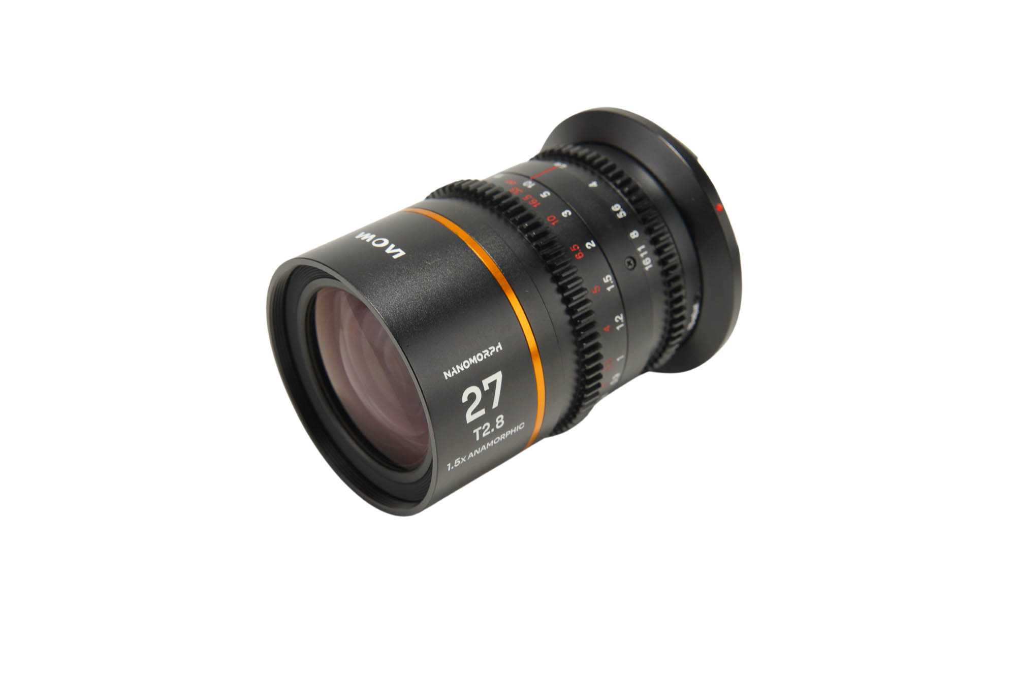 Nanomorph 27mm T2.8 1.5X S35 (Amber) Canon RF - Afbeelding 3
