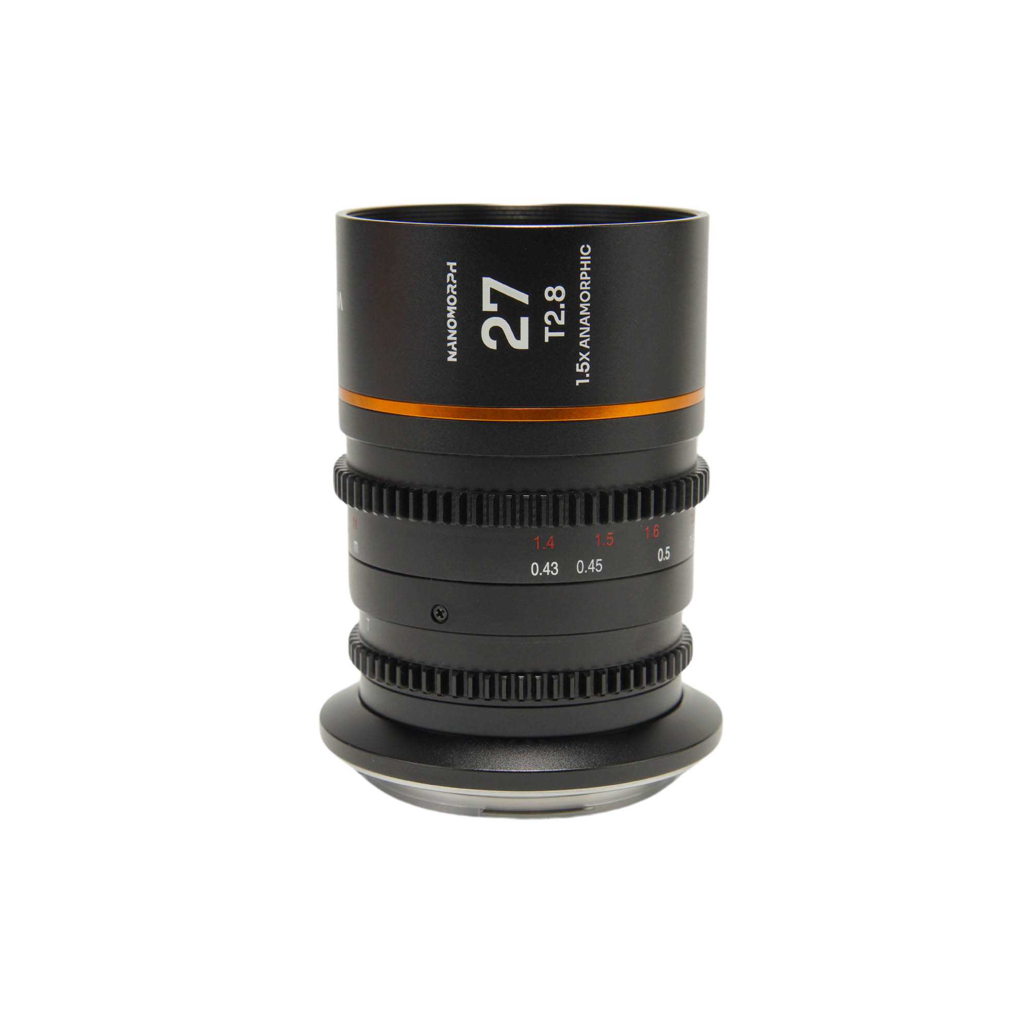 Nanomorph 27mm T2.8 1.5X S35 (Amber) Fuji X