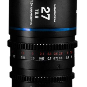 Nanomorph 27mm T2.8 1.5X S35 (Blue) Fuji X
