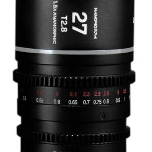 Nanomorph 27mm T2.8 1.5X S35 (Silver) Fuji X