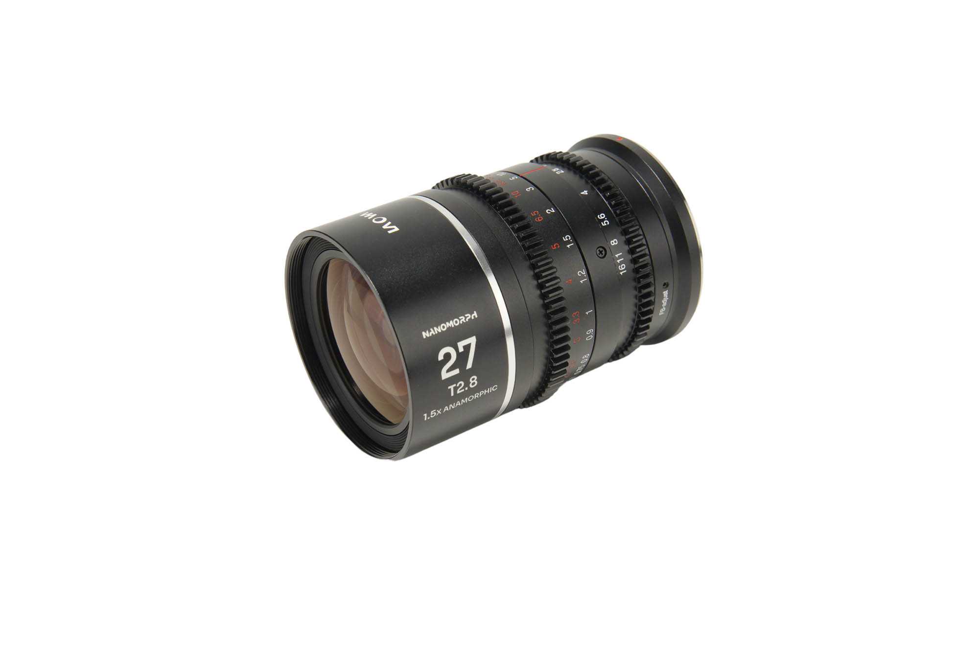 Nanomorph 27mm T2.8 1.5X S35 (Silver) Nikon Z - Afbeelding 3