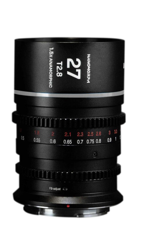 Nanomorph 27mm T2.8 1.5X S35 (Silver) Sony E