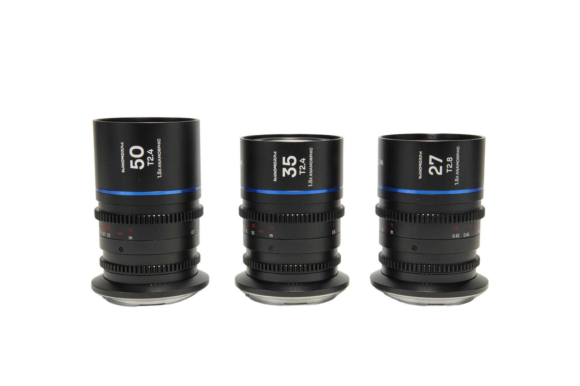 Nanomorph S35 Bundle (27,35,50mm) (Blue) DL