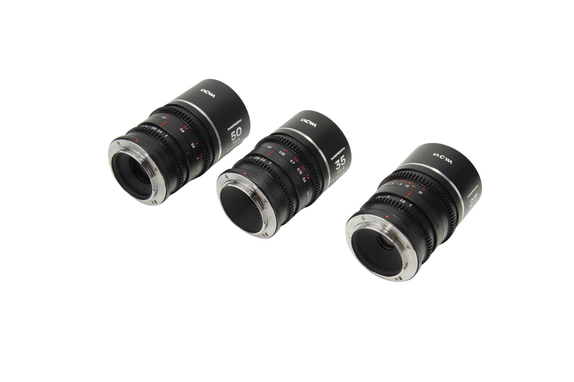 Nanomorph S35 Bundle (27,35,50mm) (Silver) Fuji X - Afbeelding 4