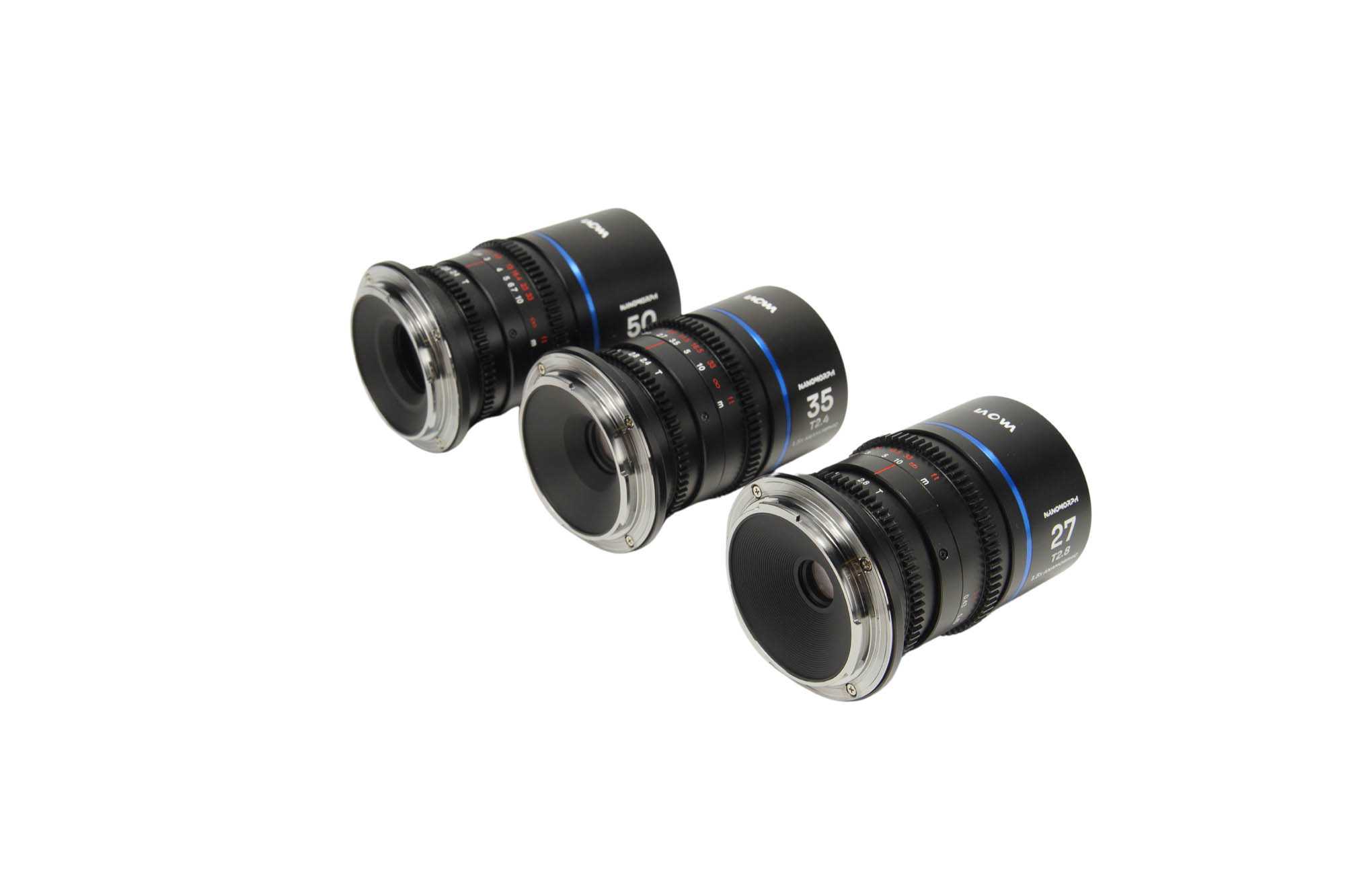 Nanomorph S35 Bundle (27,35,50mm) (Blue) Nikon Z - Afbeelding 4