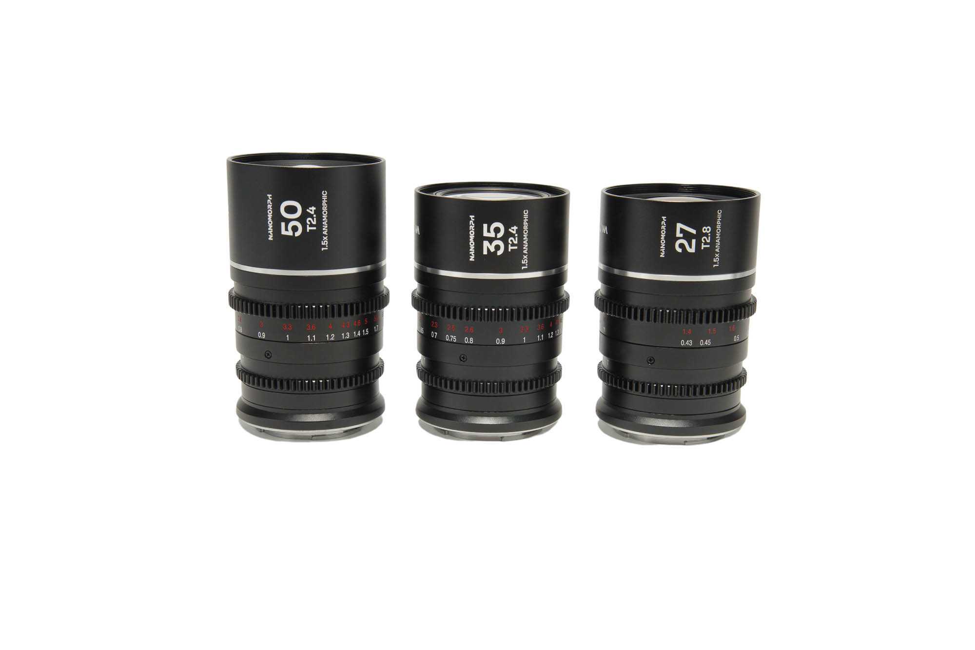 Nanomorph S35 Bundle (27,35,50mm) (Silver) Nikon Z