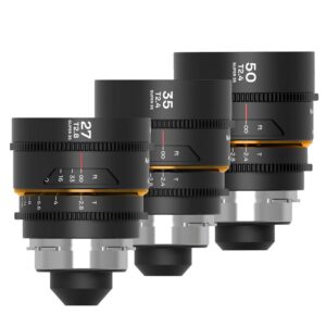 Nanomorph S35 Bundle (27,35,50mm) (Amber) Arri PL+EF