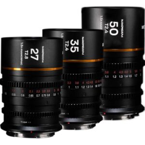 Nanomorph S35 Bundle (27,35,50mm) (Amber) Canon RF