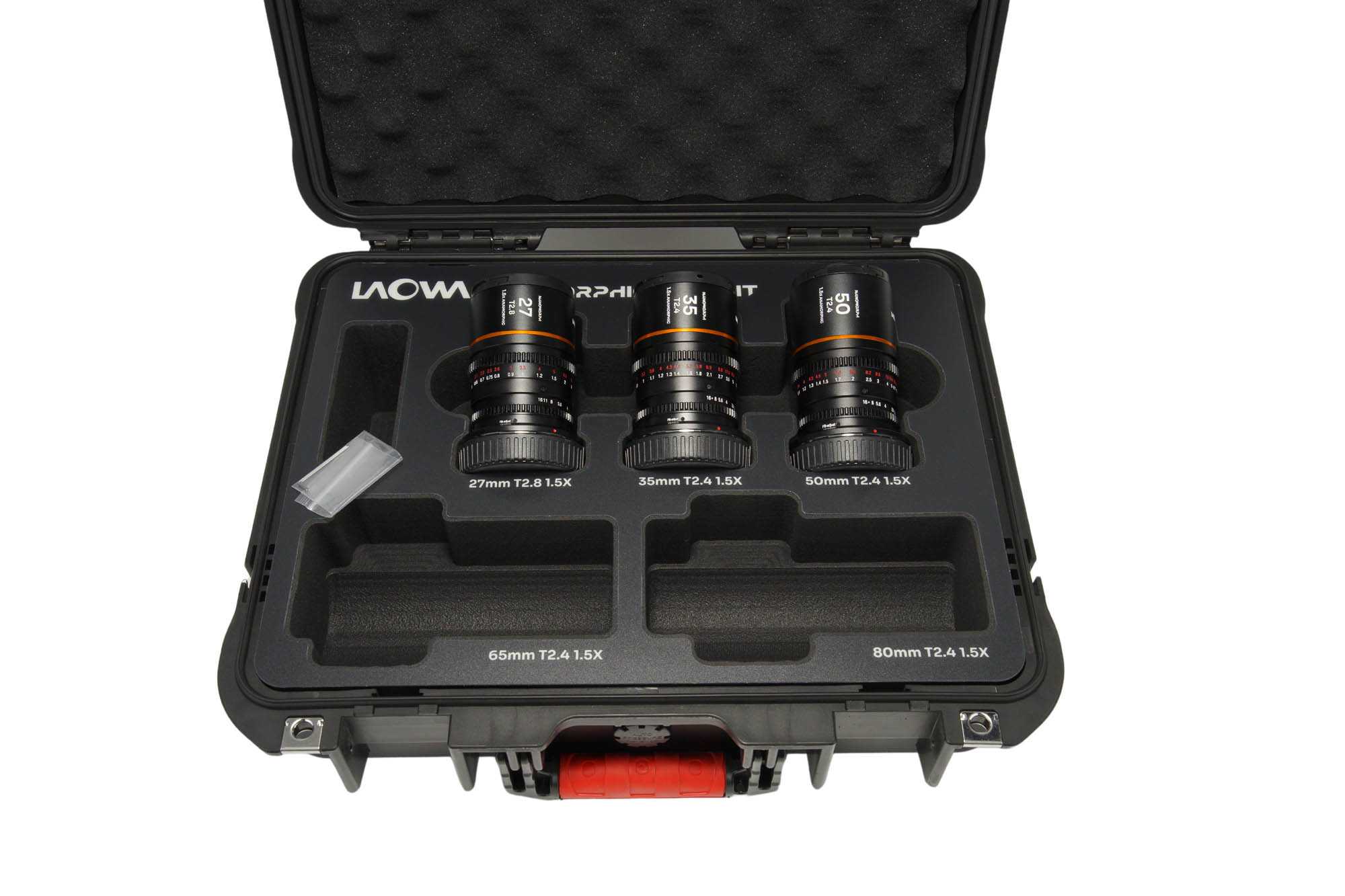 Nanomorph S35 Bundle (27,35,50mm) (Amber) Canon RF - Afbeelding 6