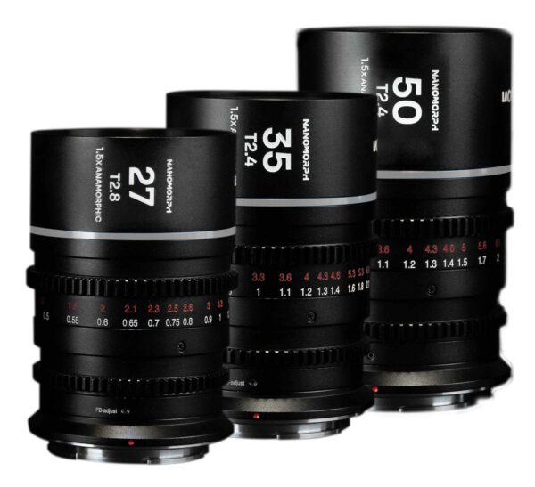 Nanomorph S35 Bundle (27,35,50mm) (Silver) Canon RF