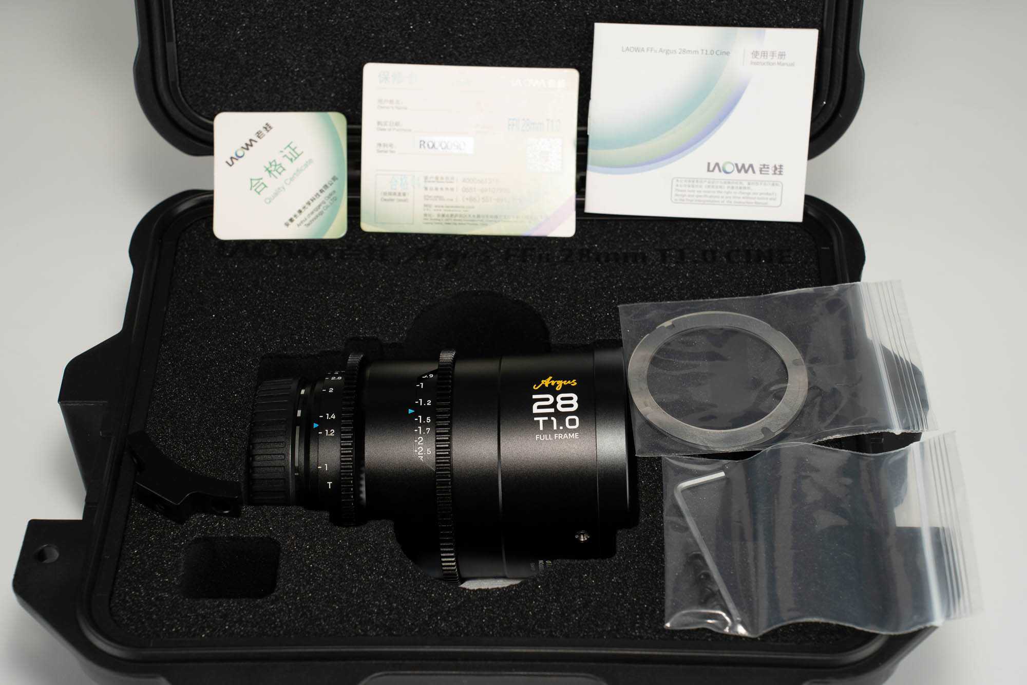 Argus FF Cine 28mm T1 Nikon Z - Afbeelding 7