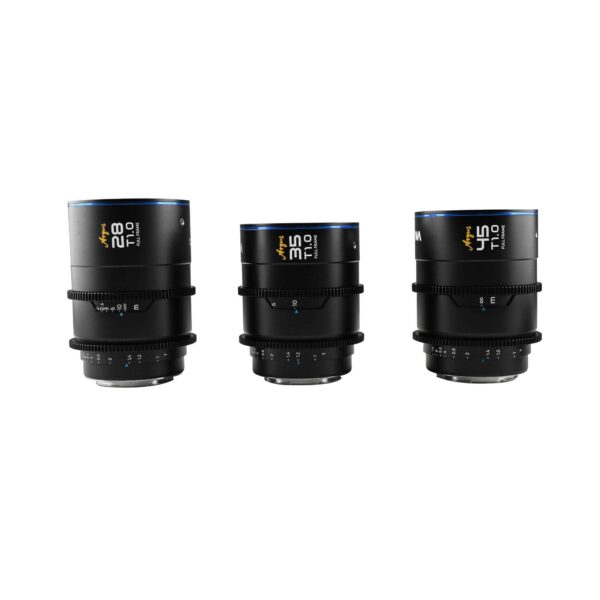 Argus FF Cine 3-Lens Bundle (28mm,35mm,45mm) Nikon Z