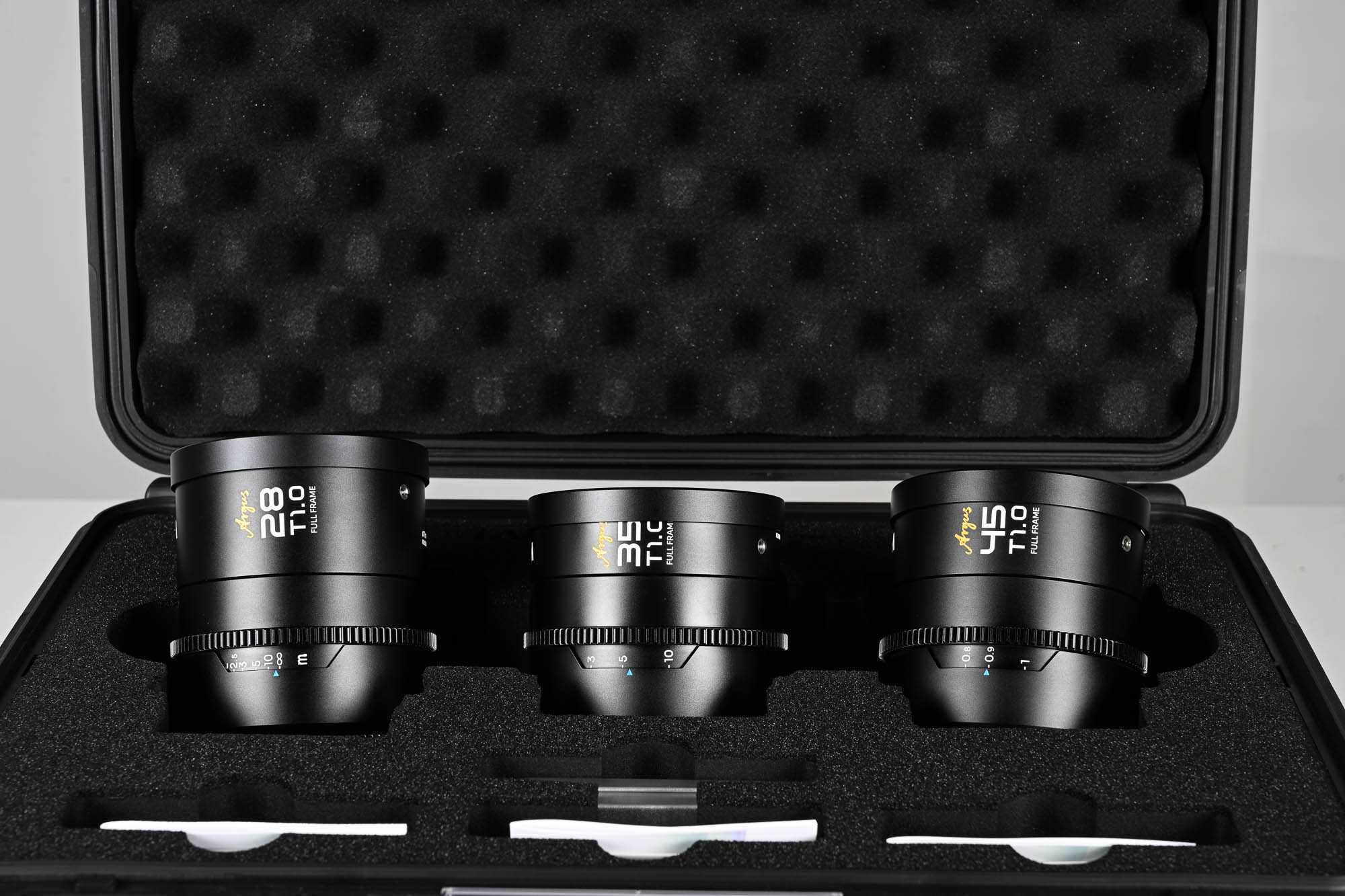 Argus FF Cine 3-Lens Bundle (28mm,35mm,45mm) Sony FE - Afbeelding 2