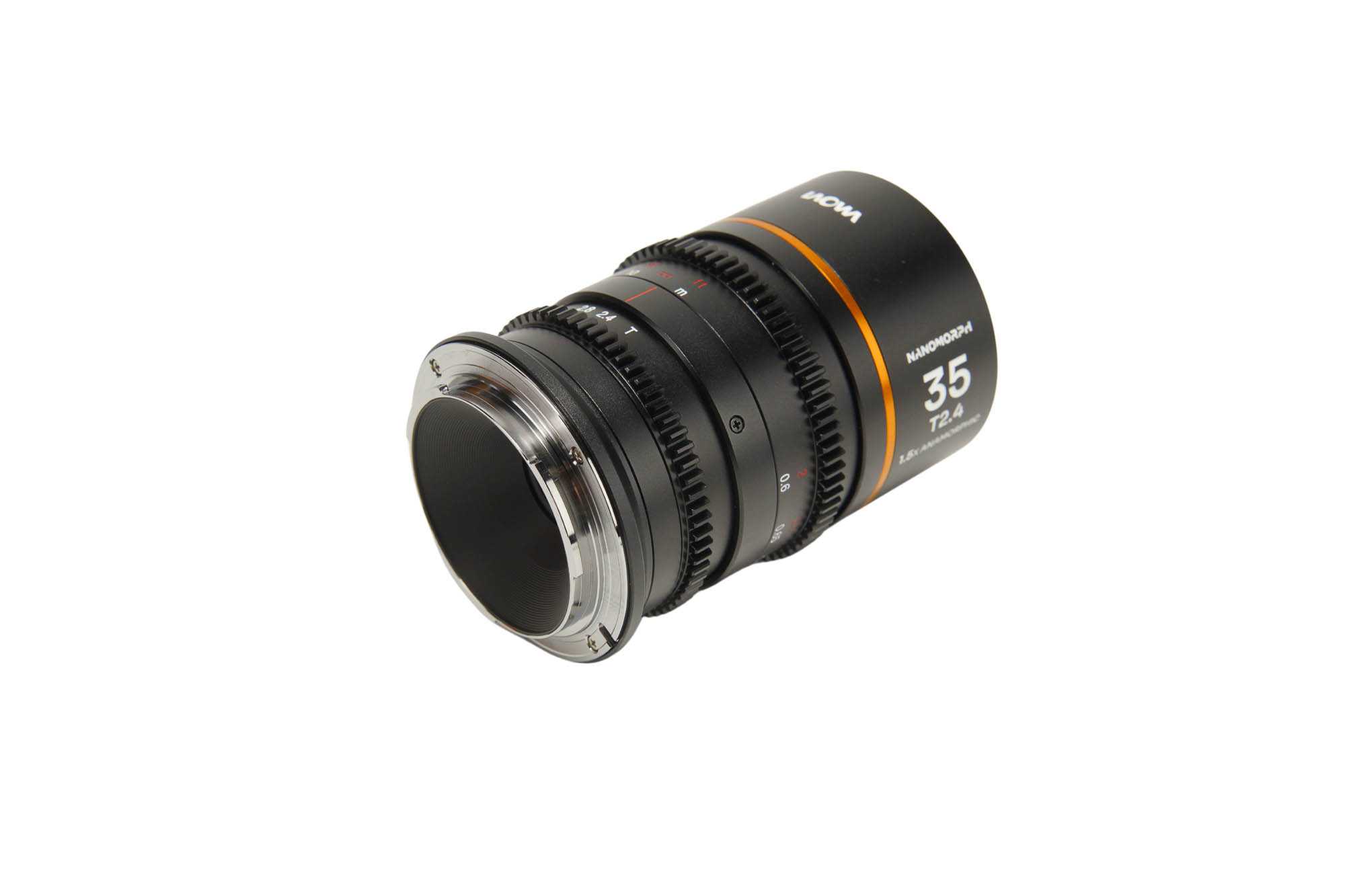 Nanomorph 35mm T2.4 1.5X S35 (Amber) Nikon Z - Afbeelding 4