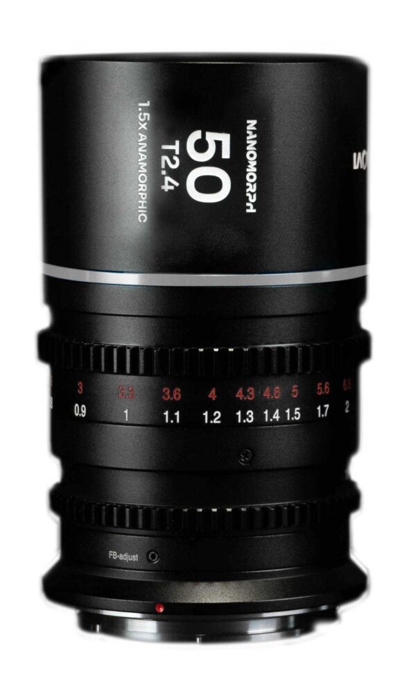 Nanomorph 50mm T2.4 1.5X S35 (Silver) Canon RF