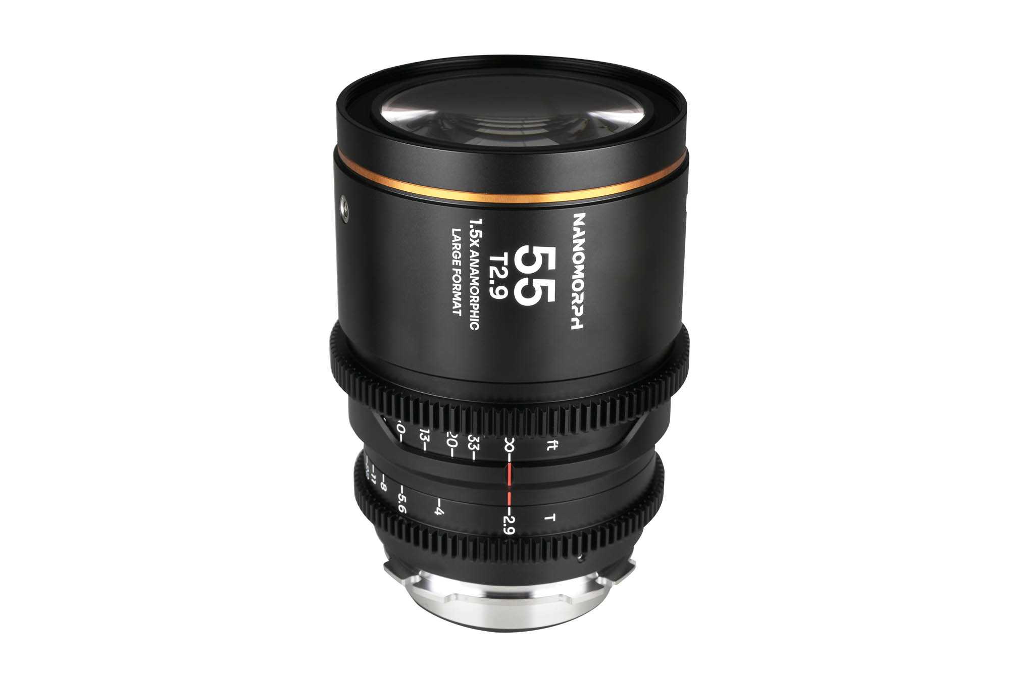 Nanomorph 55mm T2.9 1.5X LF (Amber) PL/EF - Afbeelding 2