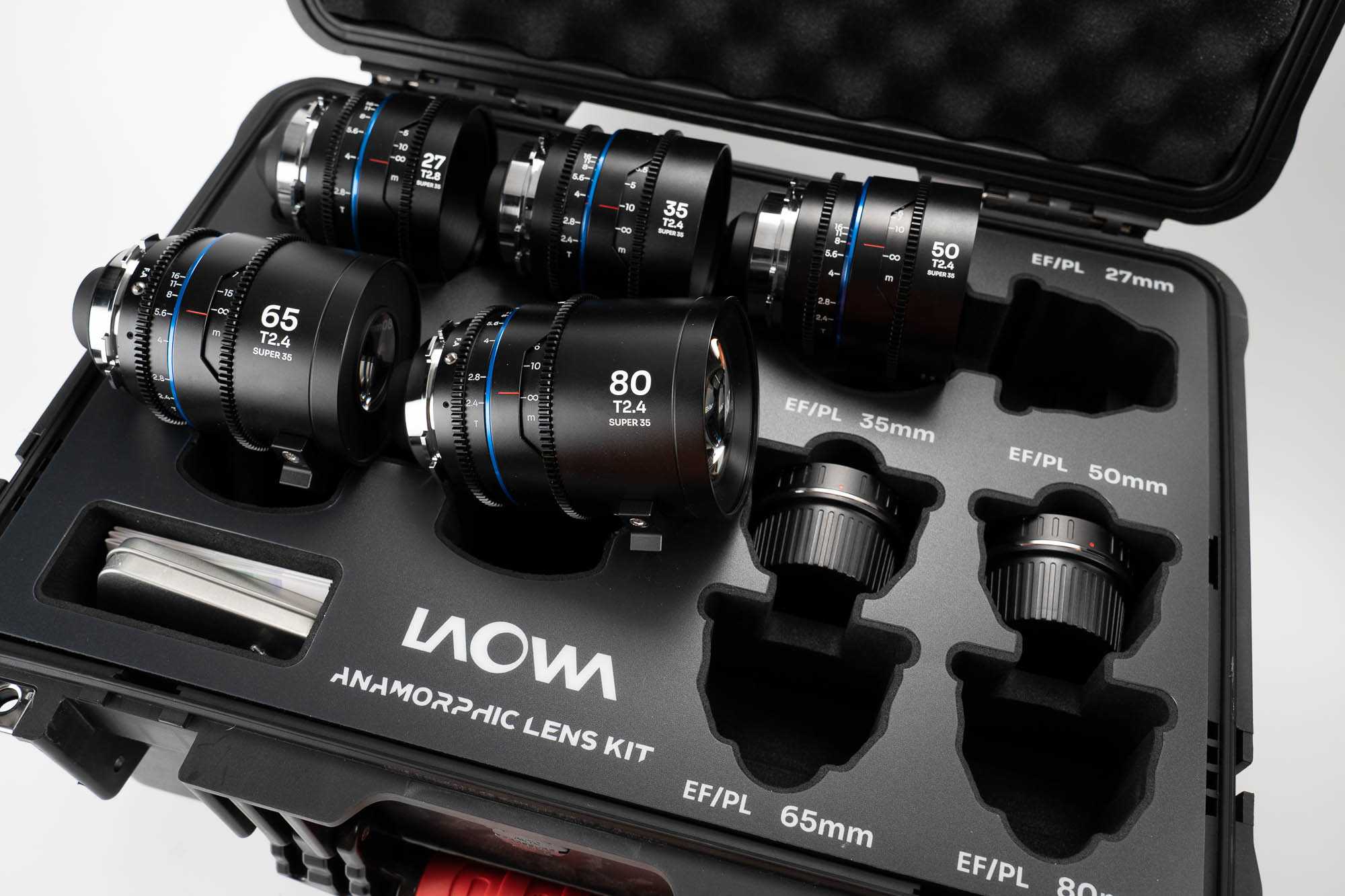 Nanomorph S35 Bundle (27,35,50,65,80mm) (Amber) PL-EF - Afbeelding 3