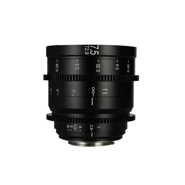 7.5mm T2.9 Zero-D S35 Cine Lens - Fuji X