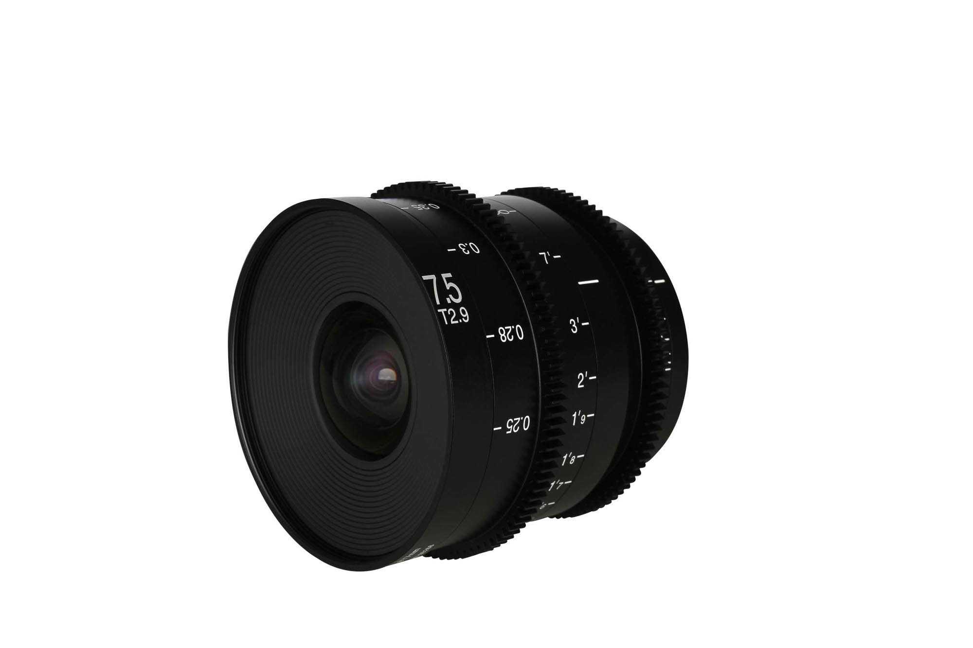 7.5mm T2.9 Zero-D S35 Cine Lens - Nikon Z - Afbeelding 4