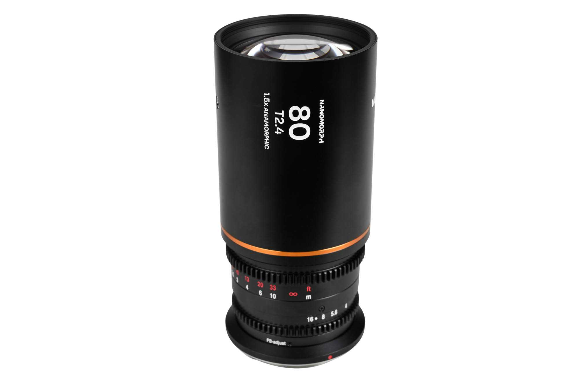 Nanomorph 80mm T2.4 1.5X S35 (Amber) Canon RF - Afbeelding 2